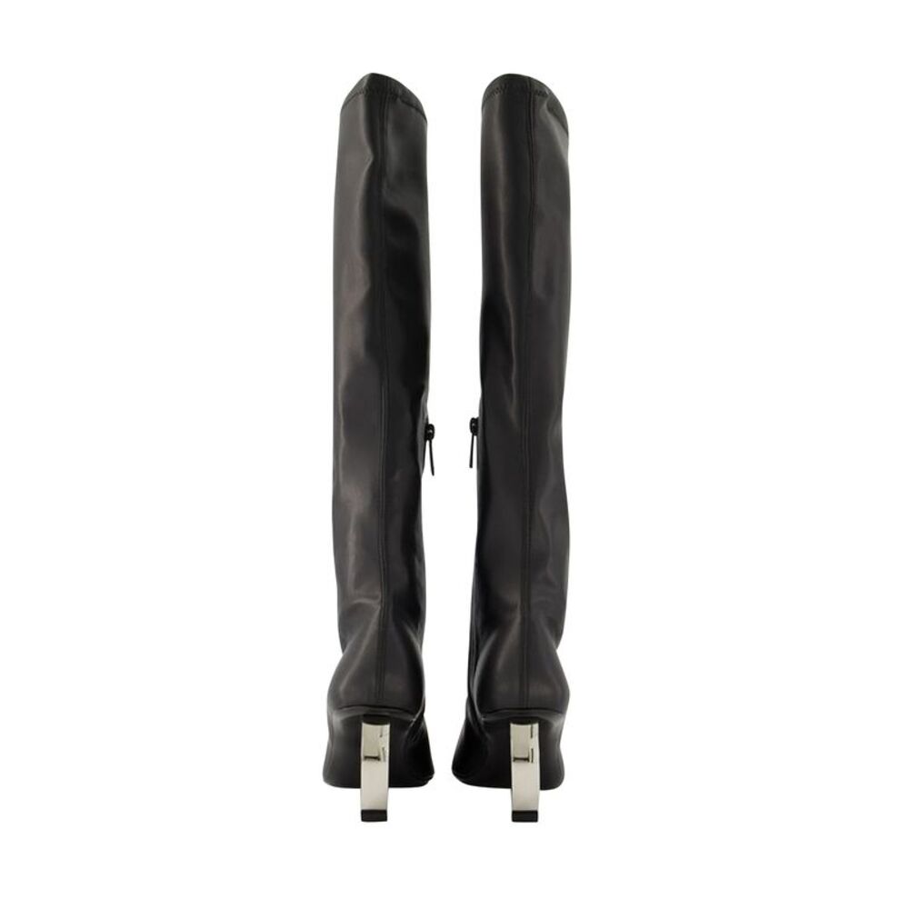 Circle Boots - Courreges - Synthetic Leather - Black - Picture 3 of 3